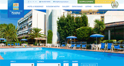 Desktop Screenshot of hotelparadiso.it